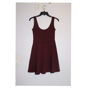 Maroon Dress